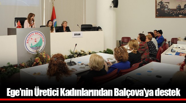 Ege’nin Üretici Kadınlarından Balçova’ya destek