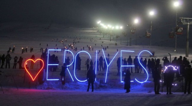 Erciyes 2 milyonu aşkın ziyaretçiyi ağırladı