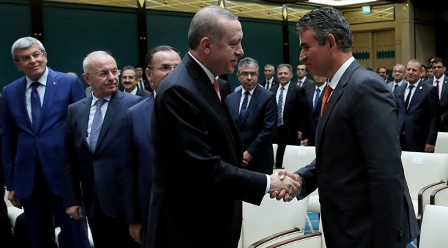 Erdoğan, Feyzioğlu'nu kabul etti