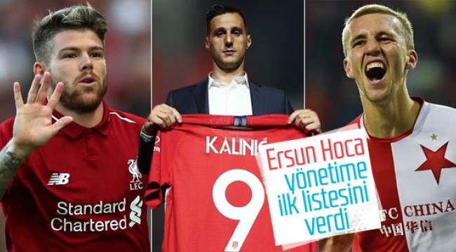 Ersun Yanal'ın listesindeki 3 futbolcu