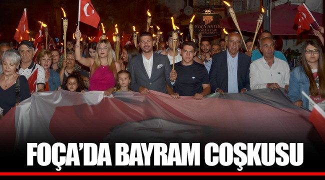 FOÇA’DA BAYRAM COŞKUSU