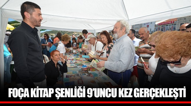 FOÇA KİTAP ŞENLİĞİ 9'UNCU KEZ GERÇEKLEŞTİ