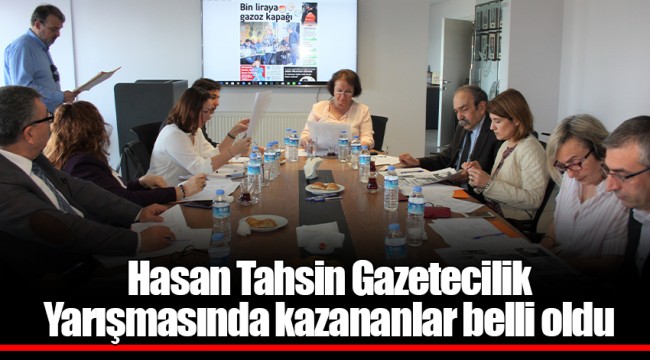 Hasan Tahsin Gazetecilik Yarışmasında kazananlar belli oldu