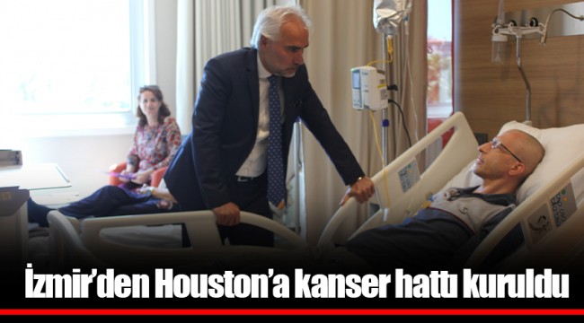 İzmir’den Houston’a kanser hattı kuruldu