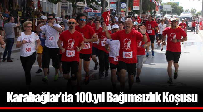 Karabağlar’da 100.yıl Bağımsızlık Koşusu 