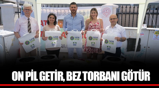 ON PİL GETİR, BEZ TORBANI GÖTÜR
