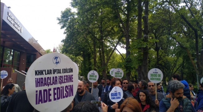 Polis, SES eylemine müdahale etti: İki kişi darp edilerek gözaltına alındı