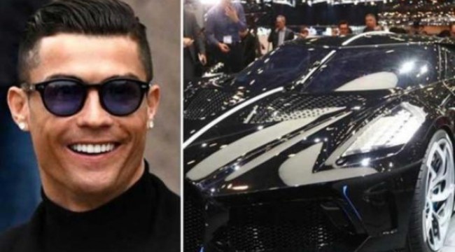 Sadece 1 adet üretildi! Ronaldo dünyanın en pahalı arabasını aldı