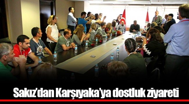 Sakız’dan Karşıyaka’ya dostluk ziyareti