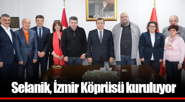 Selanik, İzmir Köprüsü kuruluyor