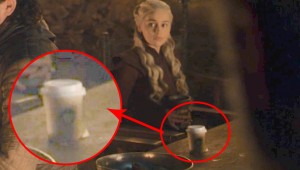 Starbucks, Winterfell'e de geldi: Game of Thrones sahnesinde kahve bardağı 'unutuldu'