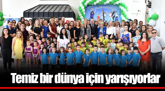 Temiz bir dünya için yarışıyorlar