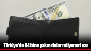 Türkiye'de 84 bine yakın dolar milyoneri var