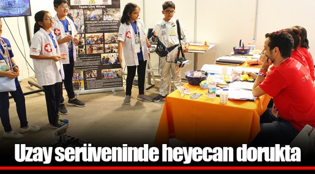 Uzay serüveninde heyecan dorukta 