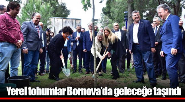 Yerel tohumlar Bornova'da geleceğe taşındı