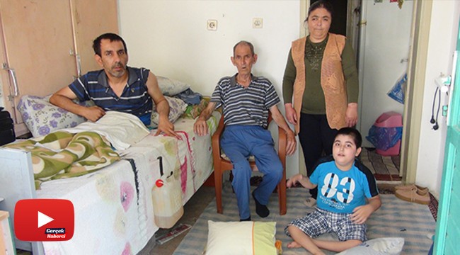 4 kişilik ailenin hayatı felç oldu