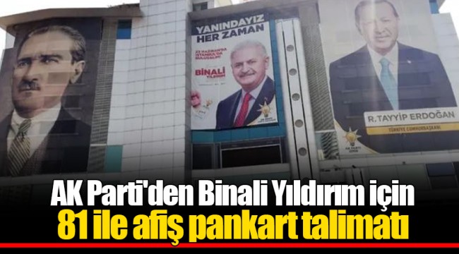 İzmir “Yıldırım” posterleri ile donatıldı...