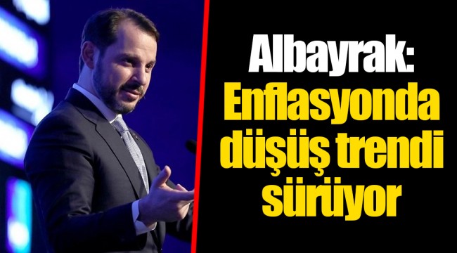 Albayrak: Enflasyonda düşüş trendi sürüyor