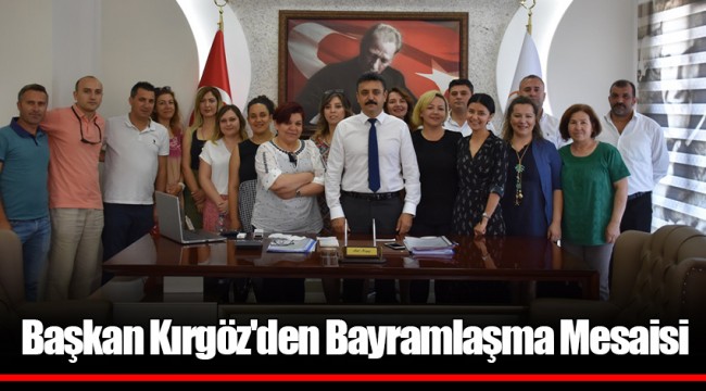 Başkan Kırgöz'den Bayramlaşma Mesaisi