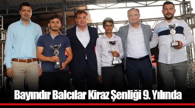 Bayındır Balcılar Kiraz Şenliği 9. Yılında