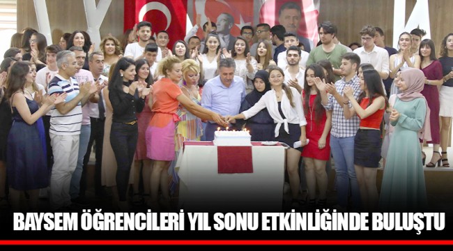 BAYSEM ÖĞRENCİLERİ YIL SONU ETKİNLİĞİNDE BULUŞTU