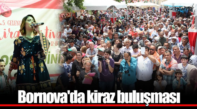 Bornova'da kiraz buluşması