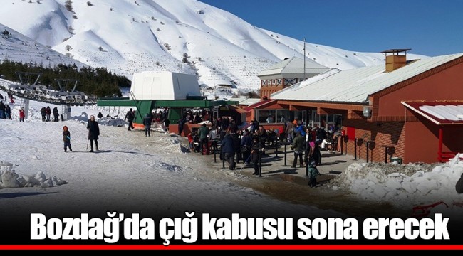 Bozdağ’da çığ kabusu sona erecek