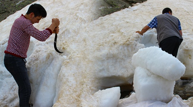 Bu görüntüler Erzurum'dan değil Aydın'dan