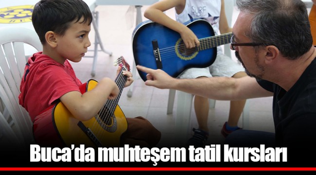 Buca’da muhteşem tatil kursları