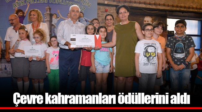 Çevre kahramanları ödüllerini aldı
