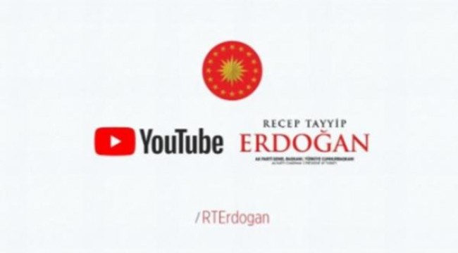 Erdoğan YouTube kanalı açtı