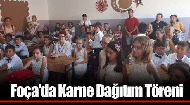 Foça'da Karne Dağıtım Töreni