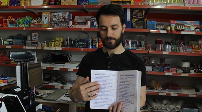 Gizli hayırsever borçları ödedi, bakkalın veresiye defterini yırttı