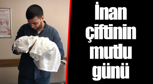 İnan çiftinin mutlu günü