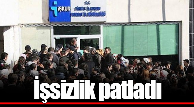 İşsizlik patladı