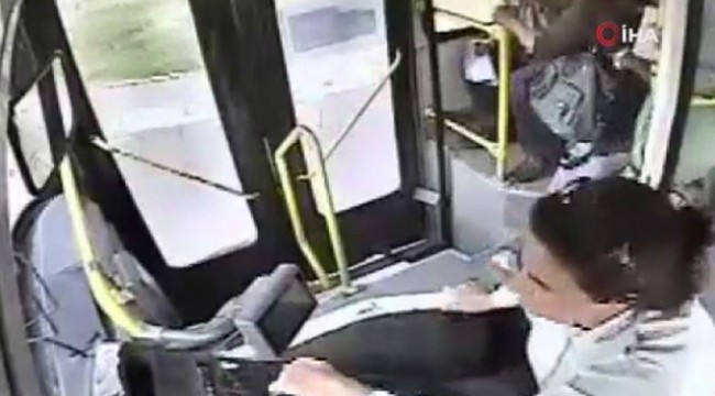 Kadın sürücü kalp krizi geçiren yolcuyu kurtardı