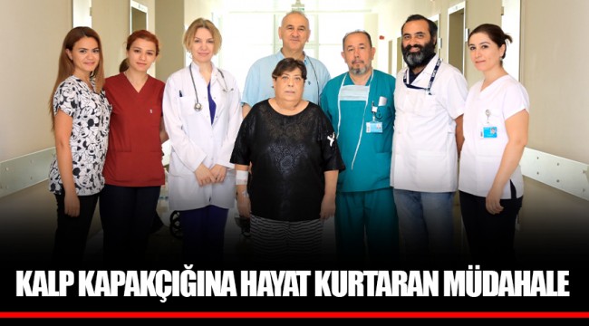 KALP KAPAKÇIĞINA HAYAT KURTARAN MÜDAHALE