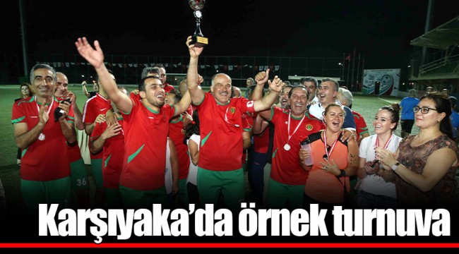 Karşıyaka’da örnek turnuva