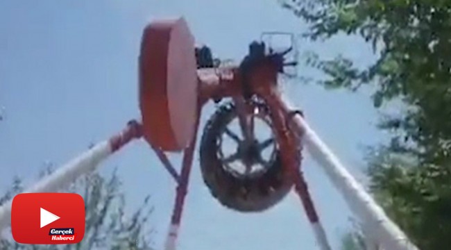 Lunapark feci kaza: 1 ölü, 4 yaralı