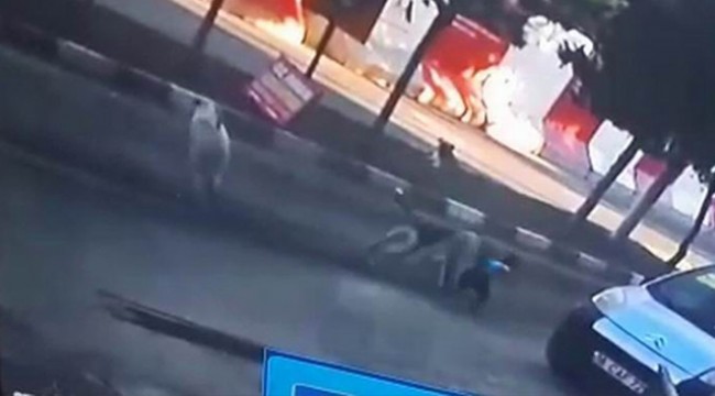 Mardin'de dehşete düşüren görüntü