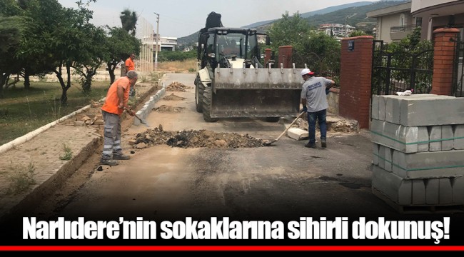 Narlıdere’nin sokaklarına sihirli dokunuş!