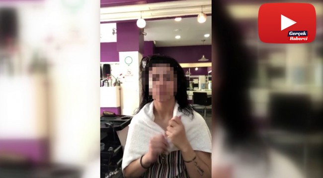 Önce saçını yaptırdı sonra ücret ödemeden kayıplara karıştı