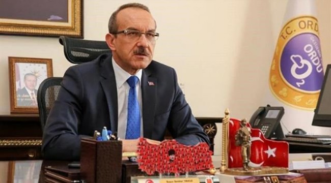Ordu valisi ile ilgili flaş gelişme