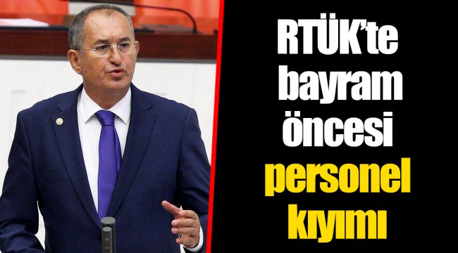 RTÜK’te bayram öncesi personel kıyımı