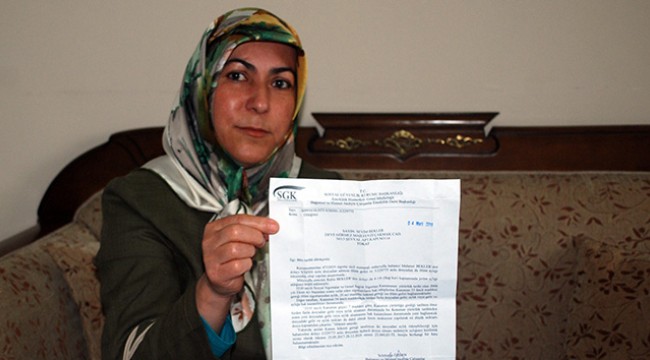 SGK 1,5 yıl sonra 'yersiz ödeme' dedi ve 23 bin 989 lira borç çıkarttı