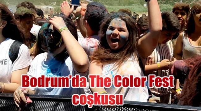 'The Color Fest' Bodrum'da 2(inci) kez coşturdu