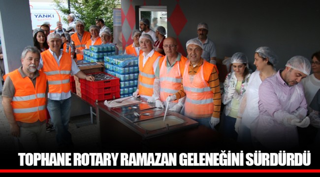 TOPHANE ROTARY RAMAZAN GELENEĞİNİ SÜRDÜRDÜ