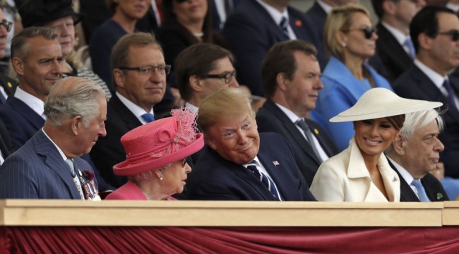 Trump: Kraliçe Elizabeth ile çok eğlendik