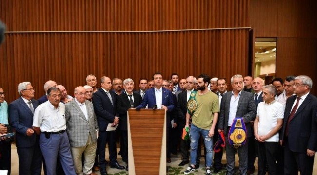 Ülkücülerden İmamoğlu’na destek