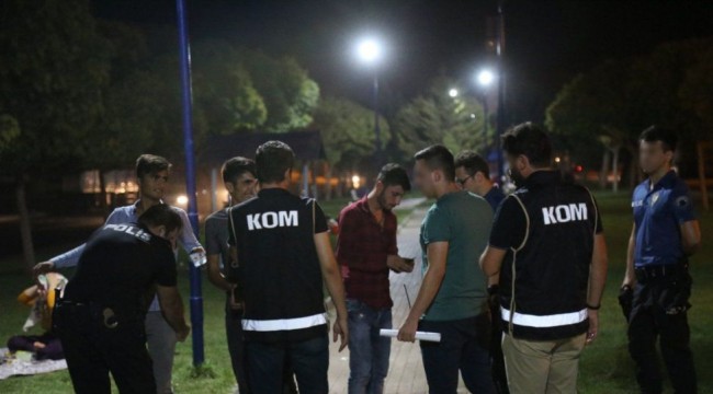 81 ilde eş zamanlı denetim yapıldı, 1030 kişi yakalandı